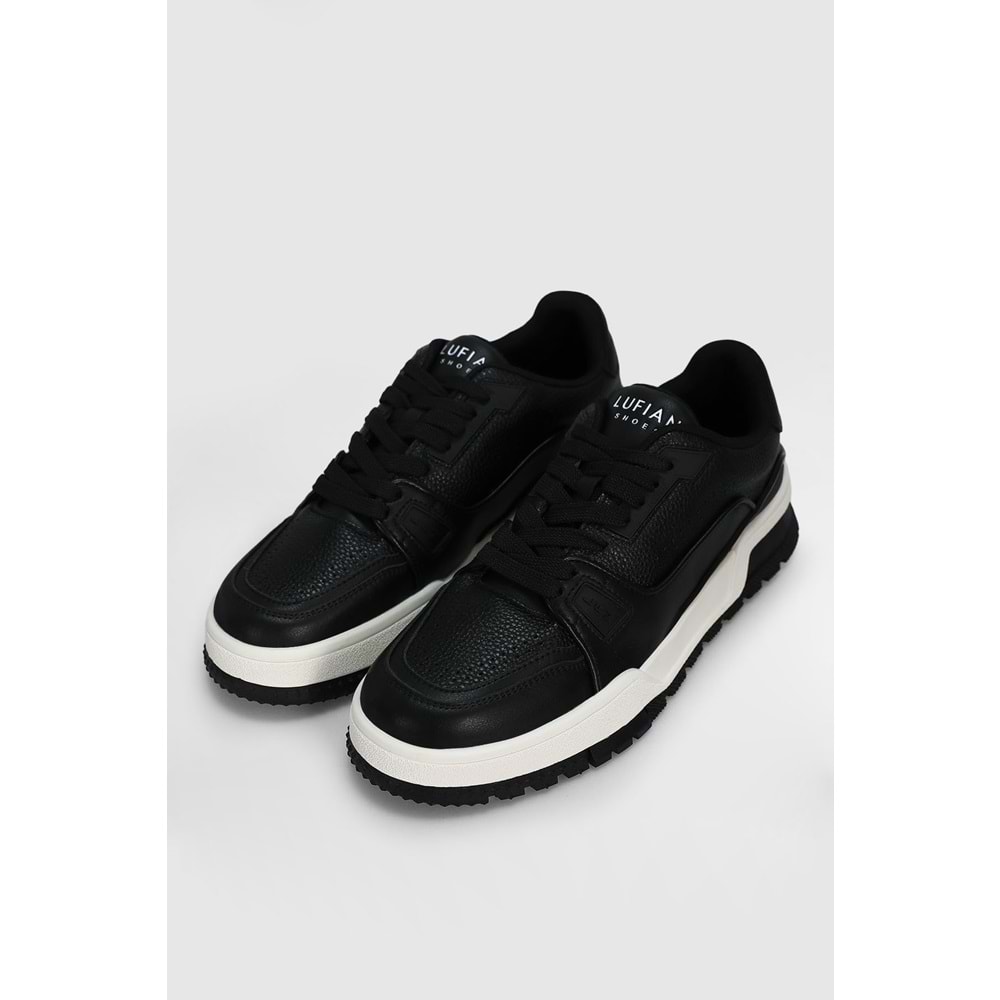 Lufian 112230250 Albert Casual Erkek Deri Sneaker Ayakkabı