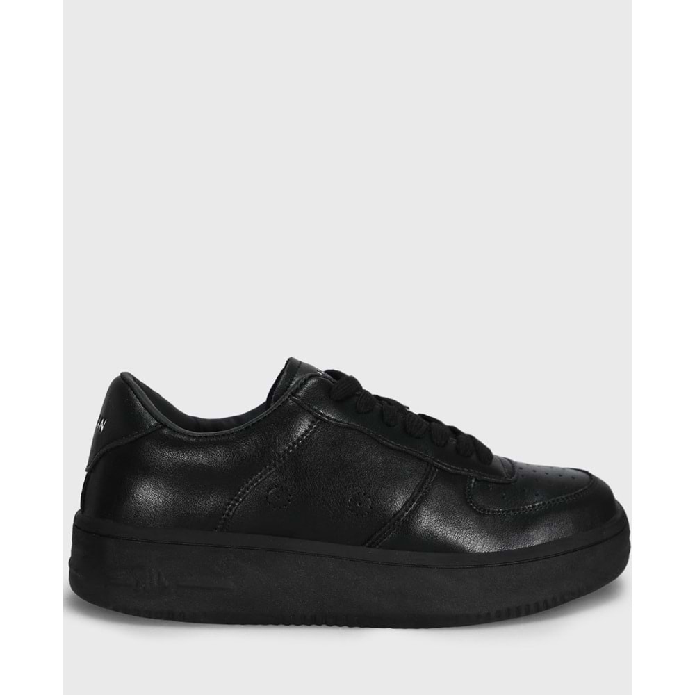 Lufian 122230041 Natalı Deri Unisex Sneaker Ayakkabı