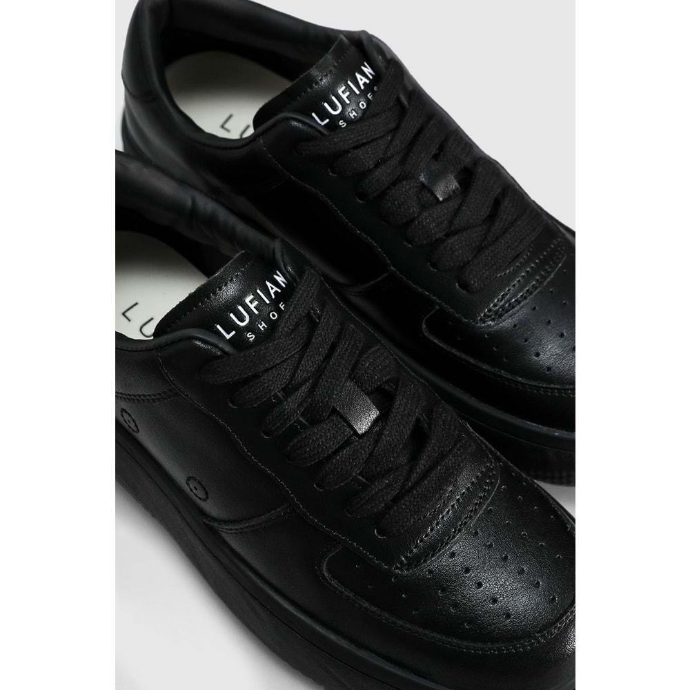 Lufian 122230041 Natalı Deri Unisex Sneaker Ayakkabı