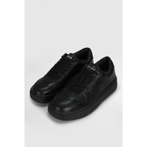 Lufian 122230041 Natalı Deri Unisex Sneaker Ayakkabı