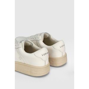 Lufian 122230041 Natalı Deri Unisex Sneaker Ayakkabı