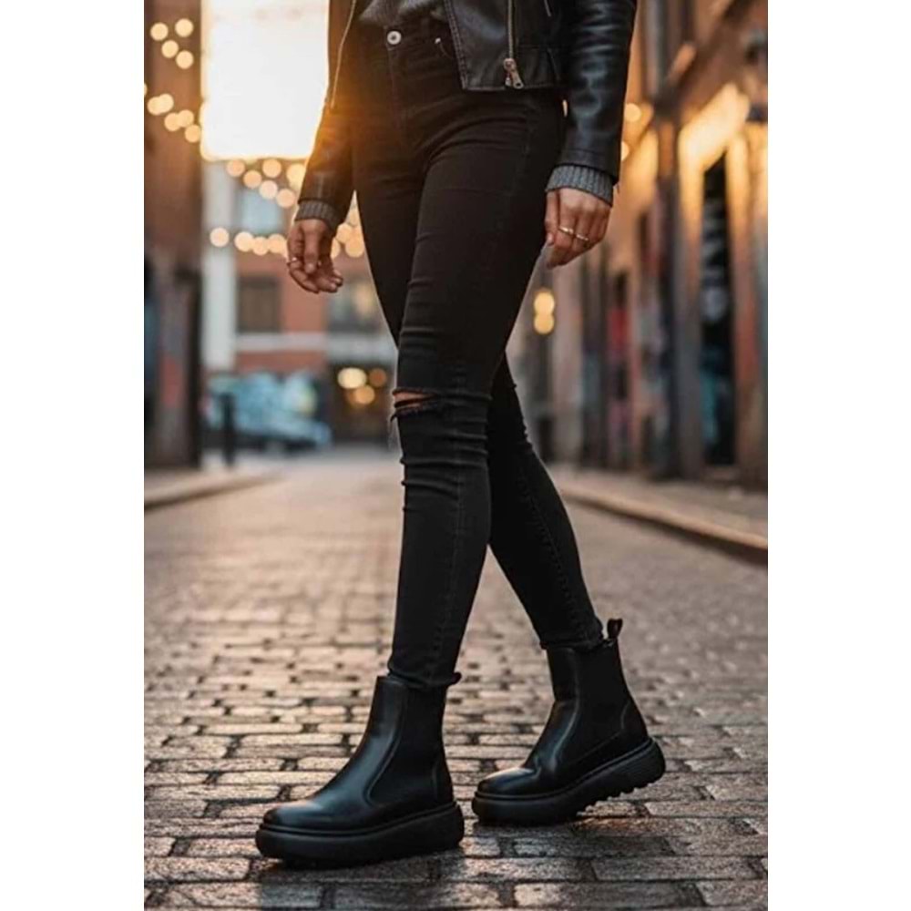 Lufian 122230048 Monıca Unisex Deri Bot