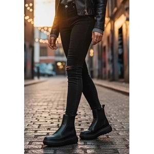 Lufian 122230048 Monıca Unisex Deri Bot