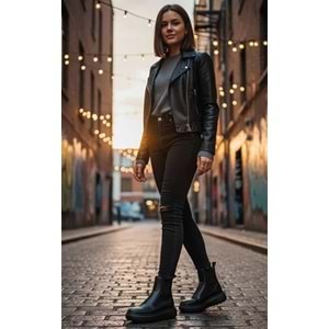 Lufian 122230048 Monıca Unisex Deri Bot