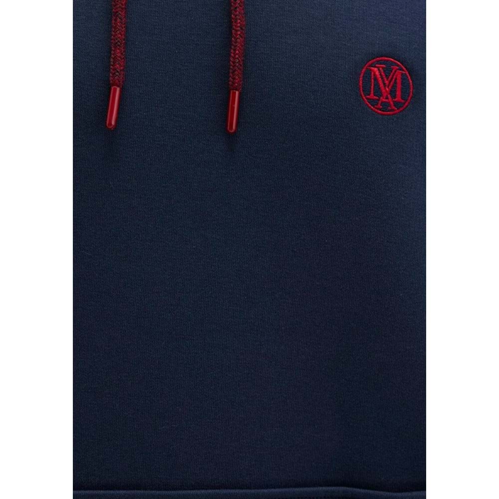 Mavi 065809-29743 Logo Nakışlı Erkek Kapüşonlu Sweatshirt