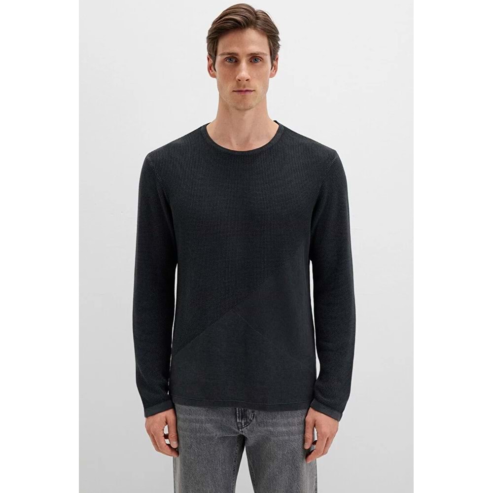 Mavi M070702-900 Bisiklet Yaka Kazak Erkek Sweatshirt