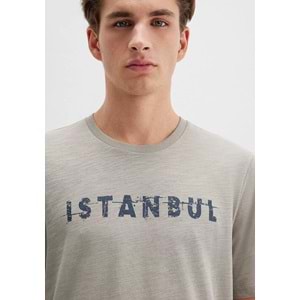 Mavi M066282-31935 İstanbul Baskılı Tişört Erkek T-Shirt