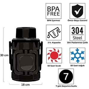 Igloo Big Barrel 3 Litre Termos 3 Litre Matara