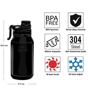 Igloo Sportsman 950ml Termos Matara