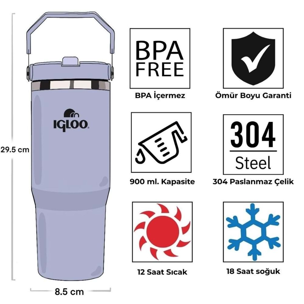 Igloo Powder Termos 900ml Matara