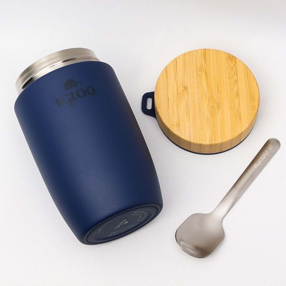 Igloo Bamboo Food Jar 500ml Yemek Termosu Matara