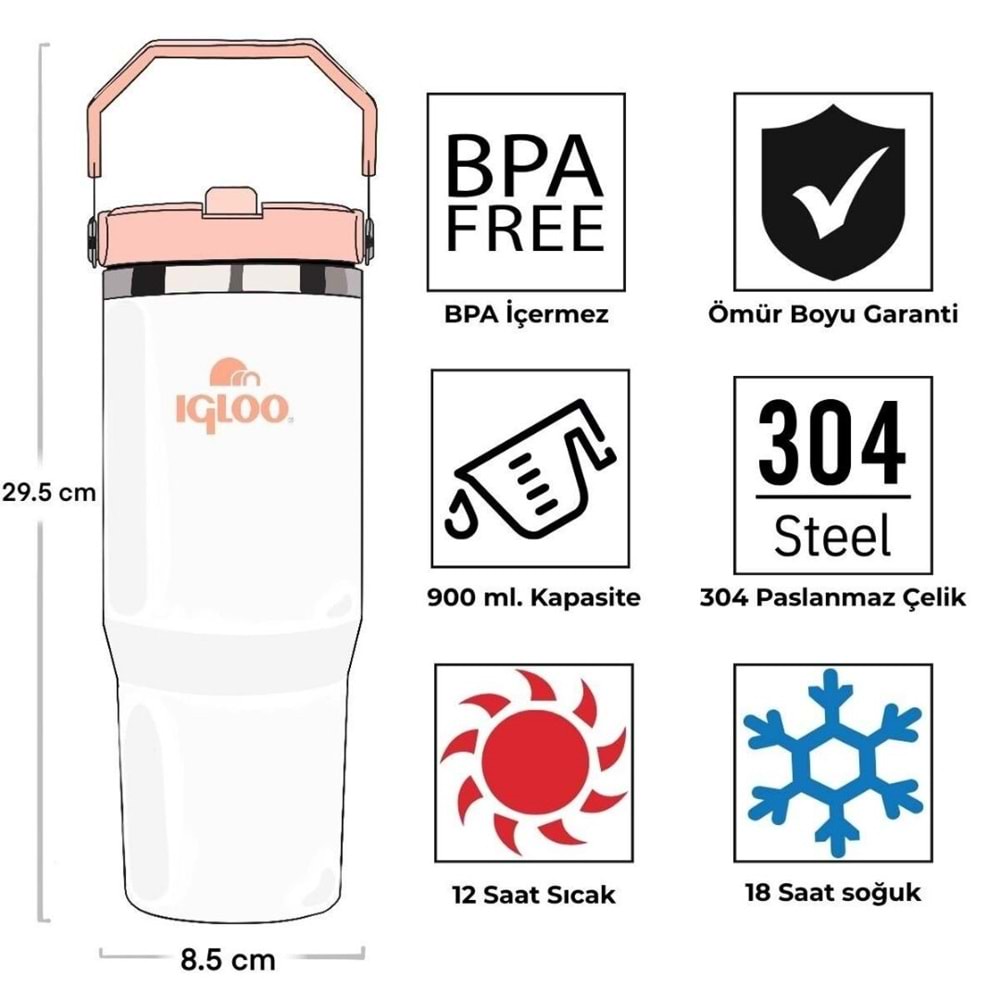 Igloo Powder Termos 900ml Matara