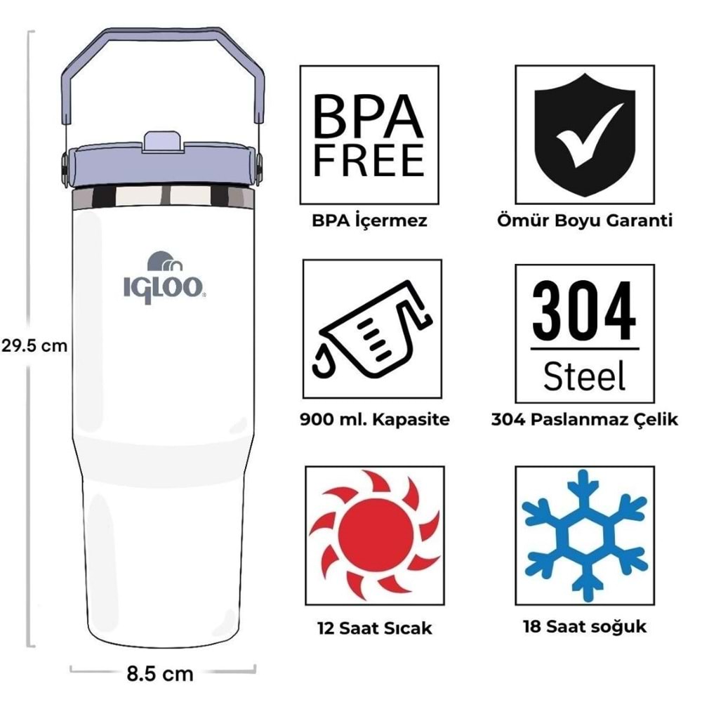 Igloo Powder Termos 900ml Matara