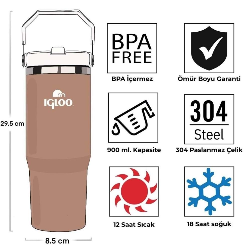 Igloo Powder Termos 900ml Matara