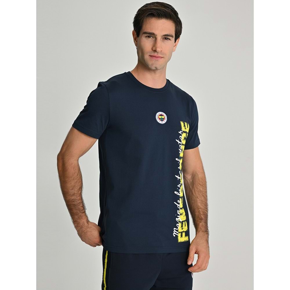 Fenerbahçe S.K. 25/26 Sezon Tribün Dokuma logolu Tişört Tribün Forması