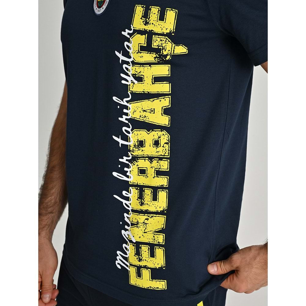 Fenerbahçe S.K. 25/26 Sezon Tribün Dokuma logolu Tişört Tribün Forması