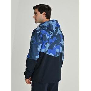 Fenerbahçe S.K. 25/26 Tribün Kamuflaj Yağmurluk Antrenman Jacket Eşofman Üstü Erkek Ceket