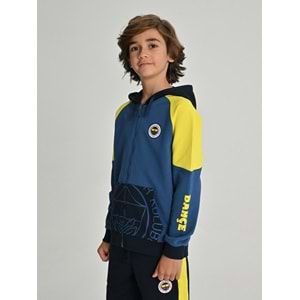 Fenerbahçe S.K. 25/26 Tribün Kol Detay Çocuk Sweatshirt