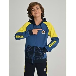 Fenerbahçe S.K. 25/26 Tribün Kol Detay Çocuk Sweatshirt