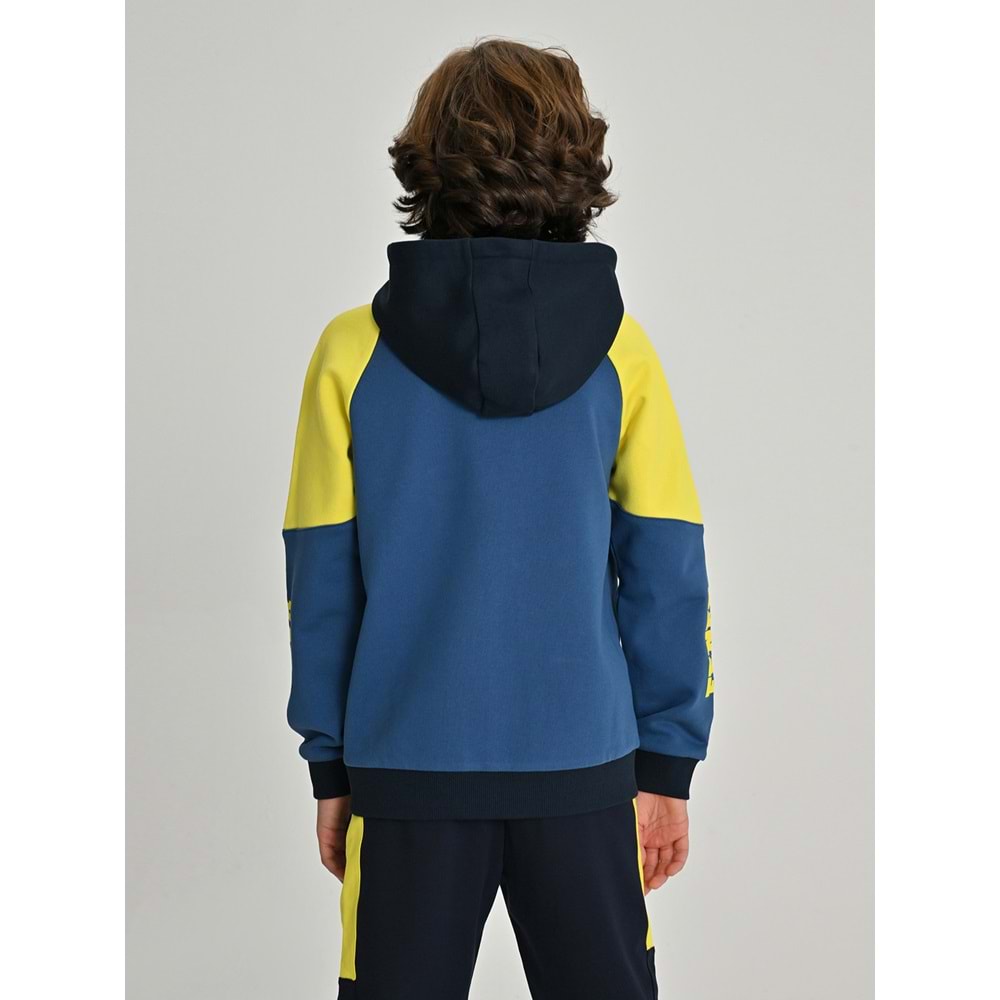 Fenerbahçe S.K. 25/26 Tribün Kol Detay Çocuk Sweatshirt