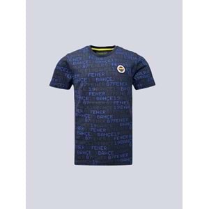 Fenerbahçe S.K. 25/26 Sezon Tribün Tişört Fb 1907 Pattern Tribün Forması