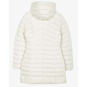 Skechers W Essential Maxi Length Hooded Jacket S212005-102 Kadın Günlük Mont