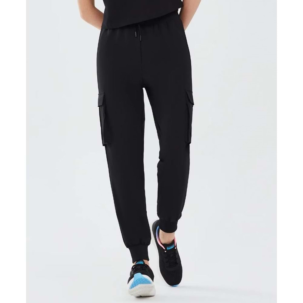 Skechers Micro Collection W Jogger Woven Pant S222169-001 Kadın Eşofman Altı Jogger Pantolon