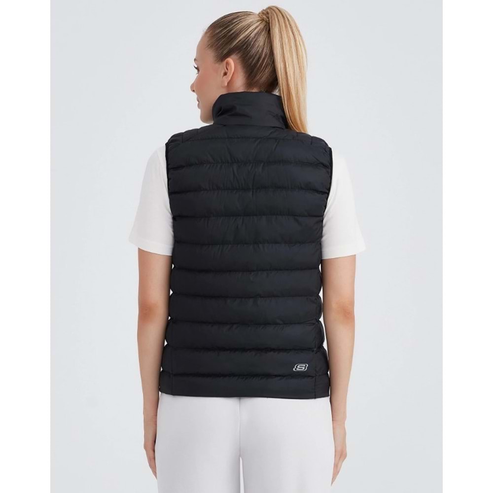 Skechers W Outerwear Padded Vest S231239-001 Kadın Yelek