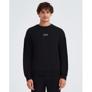 Skechers M Essential Crew Neck Sweatshirt S232234-001 Erkek Sweatshirt