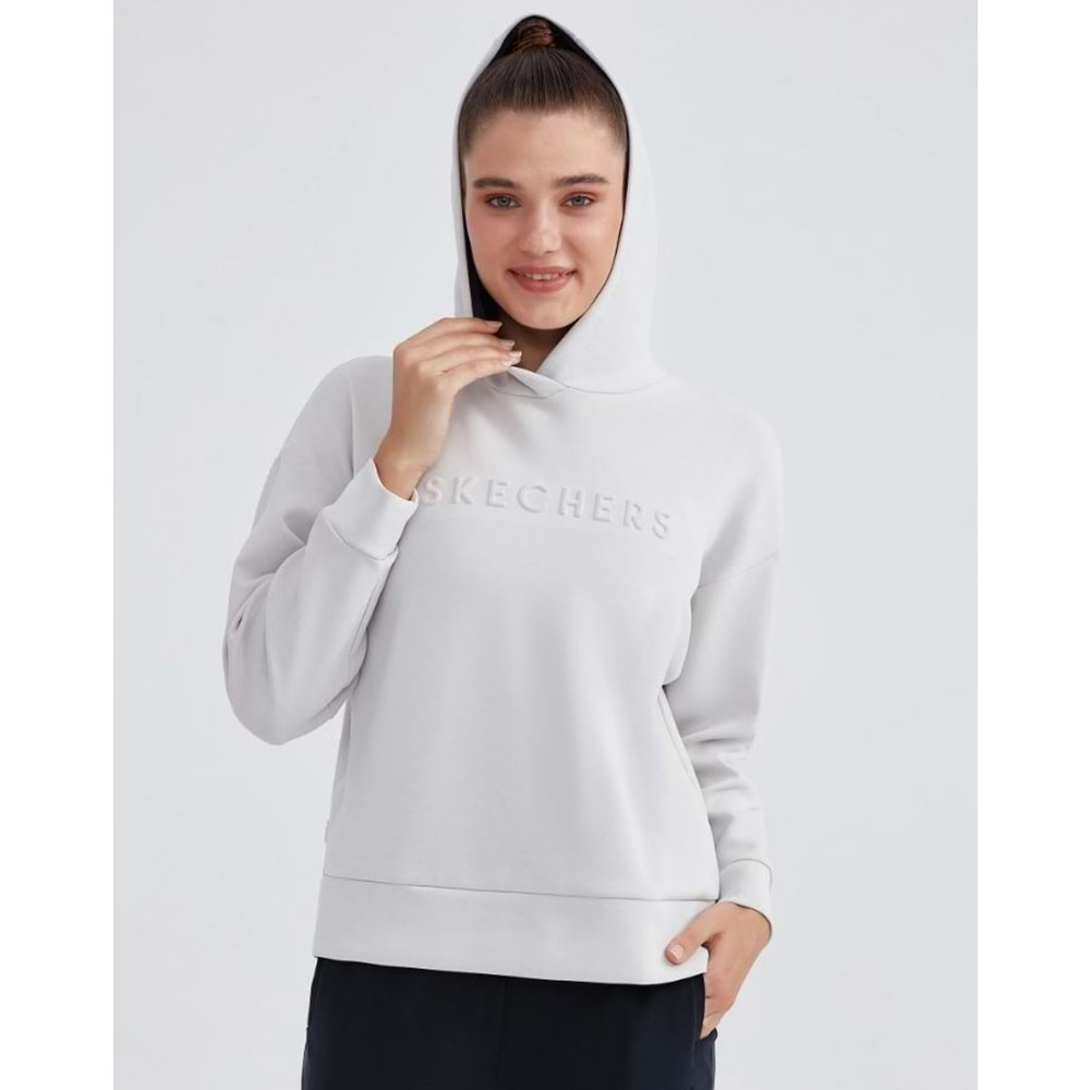 Skechers W Soft Touch Hoodie Sweatshirt S232187-811 -Kadın Sweatshirt