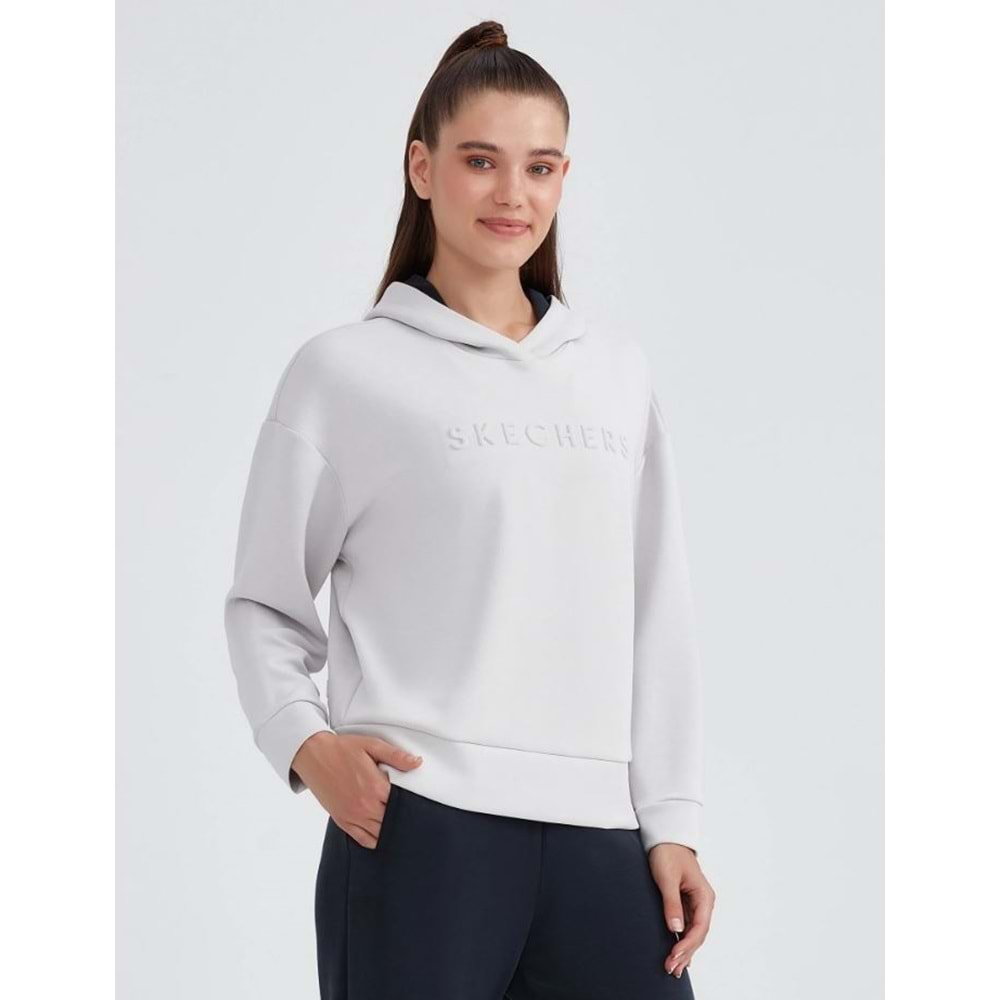 Skechers W Soft Touch Hoodie Sweatshirt S232187-811 -Kadın Sweatshirt