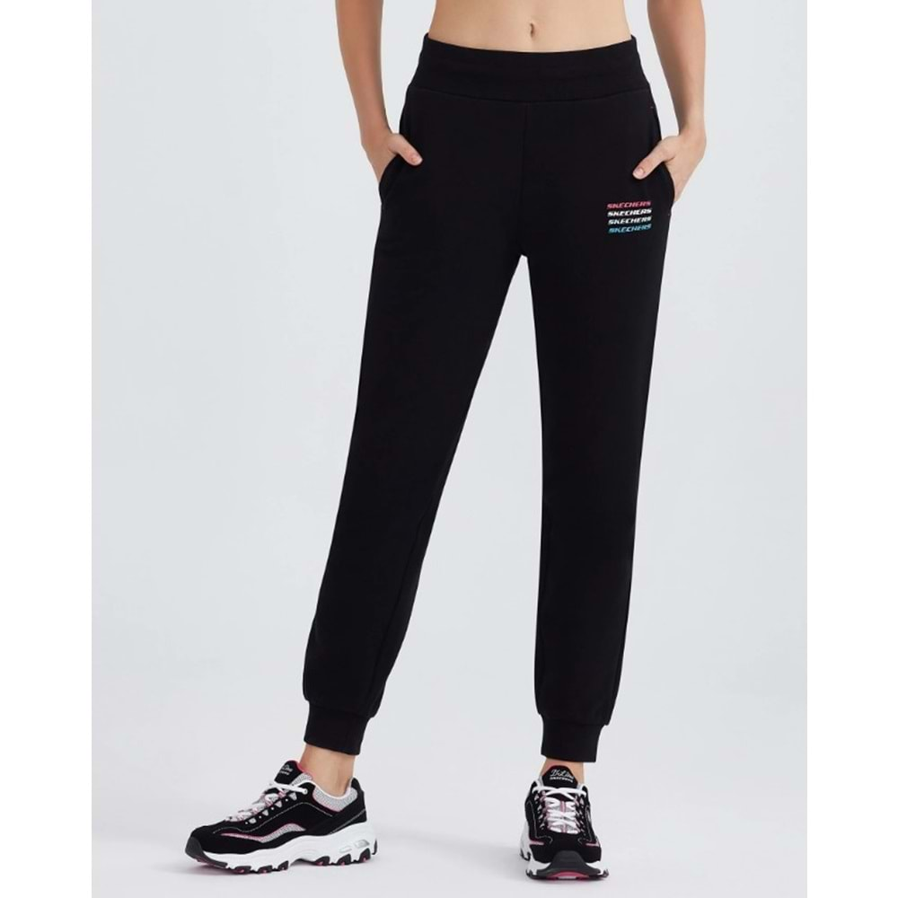 Skechers W Essential Jogger SweatPant S232238-001 Kadın Eşofman Altı