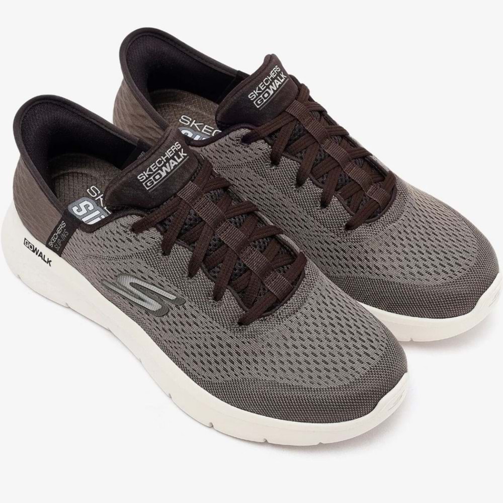 Skechers Go Walk Flex-new World 216505TK-BRN Günlük Erkek Spor Ayakkabı