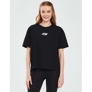 Skechers Graphic T-Shirt W Short Sleeve T-Shirt S241011-001 Kadın Tişört