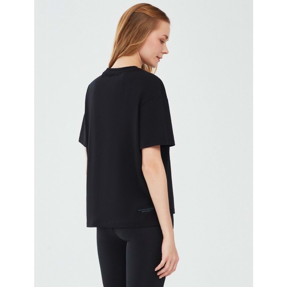 Skechers Graphic T-Shirt W Short Sleeve T-Shirt S241011-001 Kadın Tişört