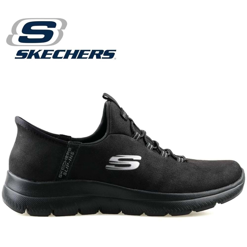 Skechers Slip-İns Summits 150254TK-BBK Unisex Spor Ayakkabı