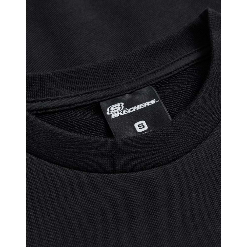 Skechers W Essential Crew Neck S242109-001 Sweatshirt Kadın Sweatshirt