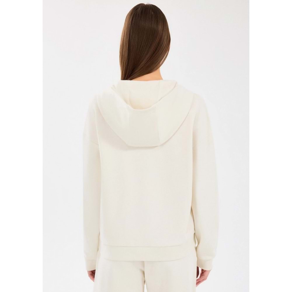 Skechers S242117-102 W Essential Full Zip Hoodie Sweatshirt Eşofman Üstü Kadın Ceket