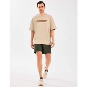 Skechers M Heavyweight Graphic Tee T-shirt S2510155-211 Erkek Tişort