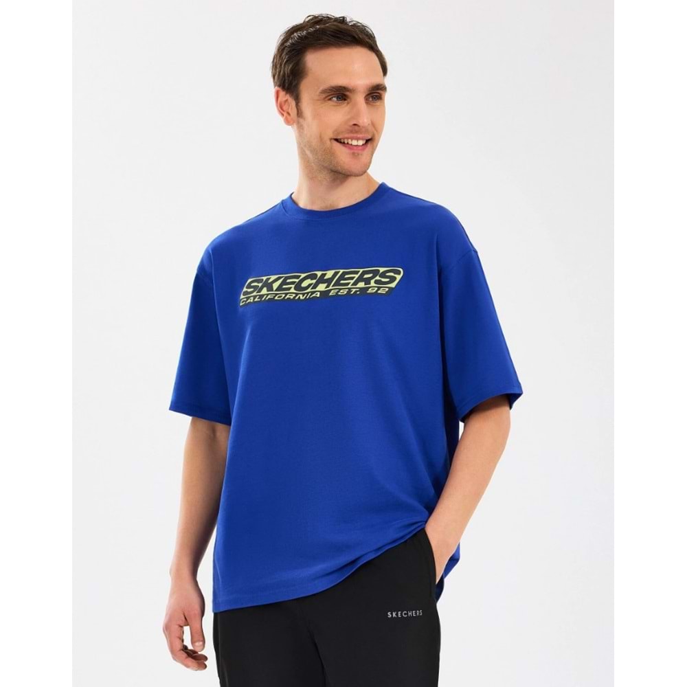 Skechers M Heavyweight Graphic Tee T-Shirt S2510156-403 Erkek Tişort