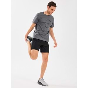 Skechers M Lightweight Graphic Tee T-Shirt S2510161-003 Erkek Tişort