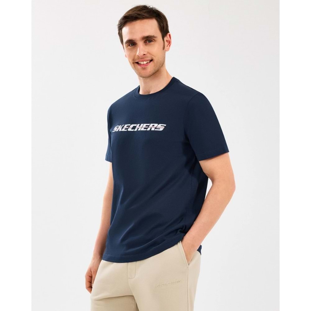 Skechers M Lightweight Graphic Tee T-shirt S2510169-410 Erkek Tişort