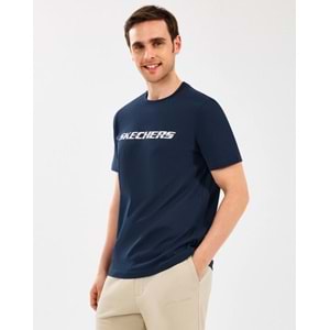 Skechers M Lightweight Graphic Tee T-shirt S2510169-410 Erkek Tişort