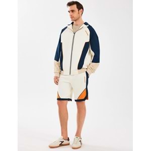Skechers M Diagonal Lw Fleece Sweat Short S2510040-102 Erkek Şort