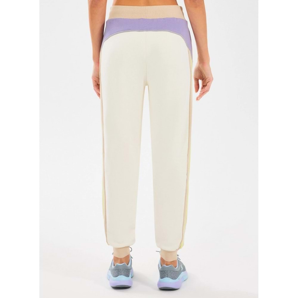 Skechers W Diagonal Lw Fleece Jogger Sweatpant S2510048-102 Kadın Eşofman Altı