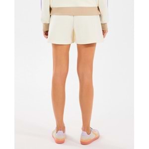Skechers W Diagonal Lw Fleece Sweat Short S2510049-102 Şort Etek Kadın Etek