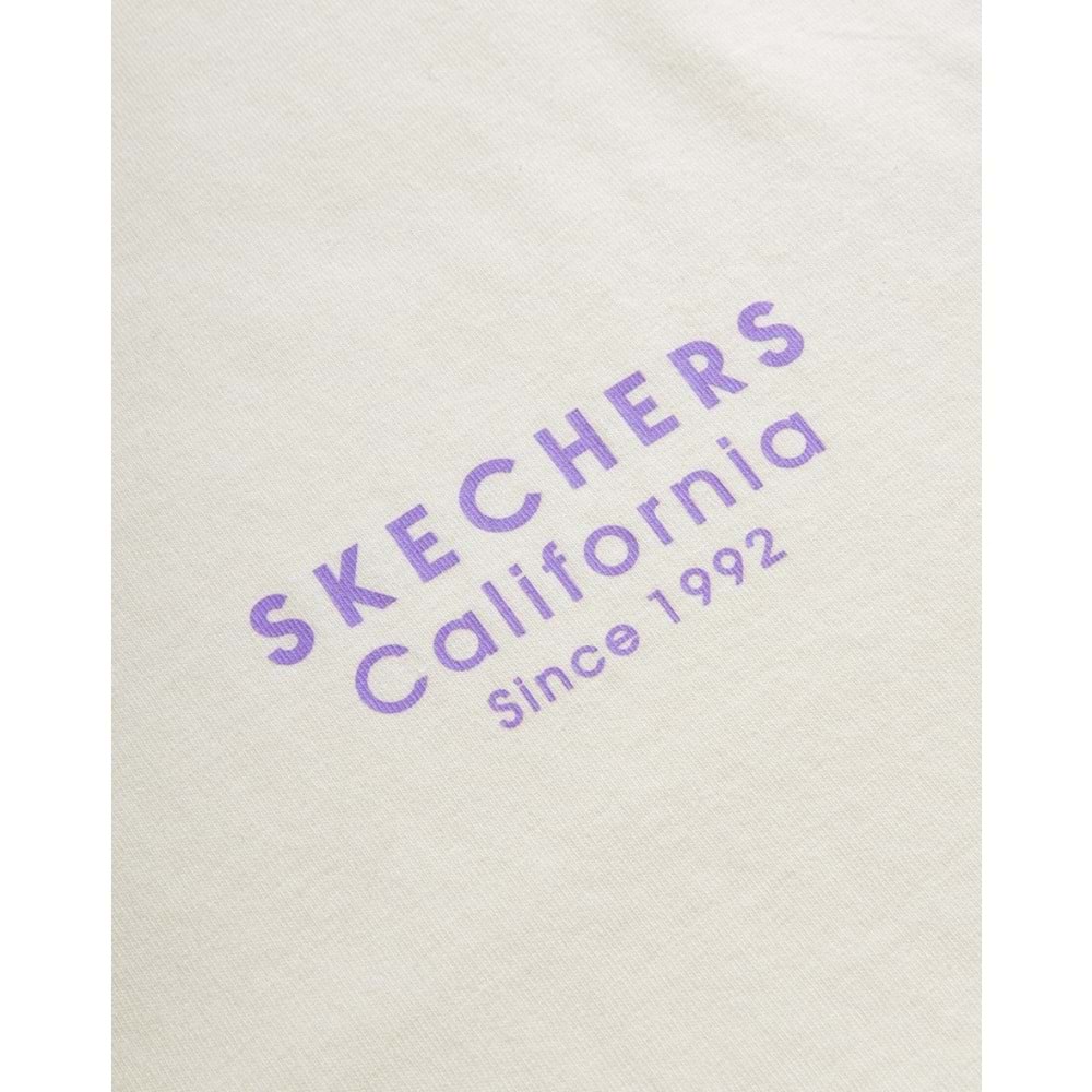 Skechers W Loose Fit Graphic Tee T-Shirt S2510134-102 Kadın Tişört