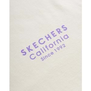 Skechers W Loose Fit Graphic Tee T-Shirt S2510134-102 Kadın Tişört