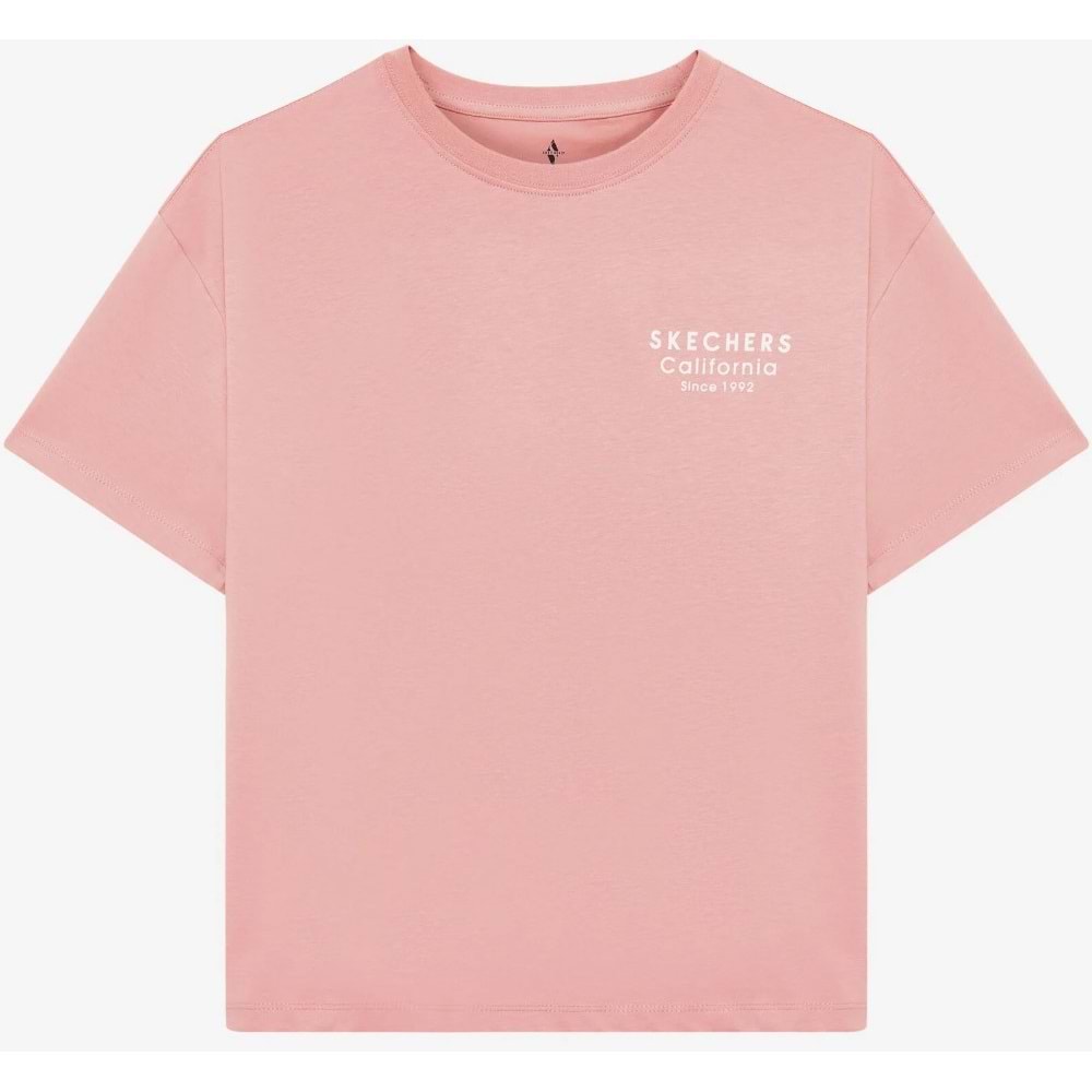 Skechers W Loose Fit Graphic Tee T-Shirt S2510134-609 Kadın Tişört