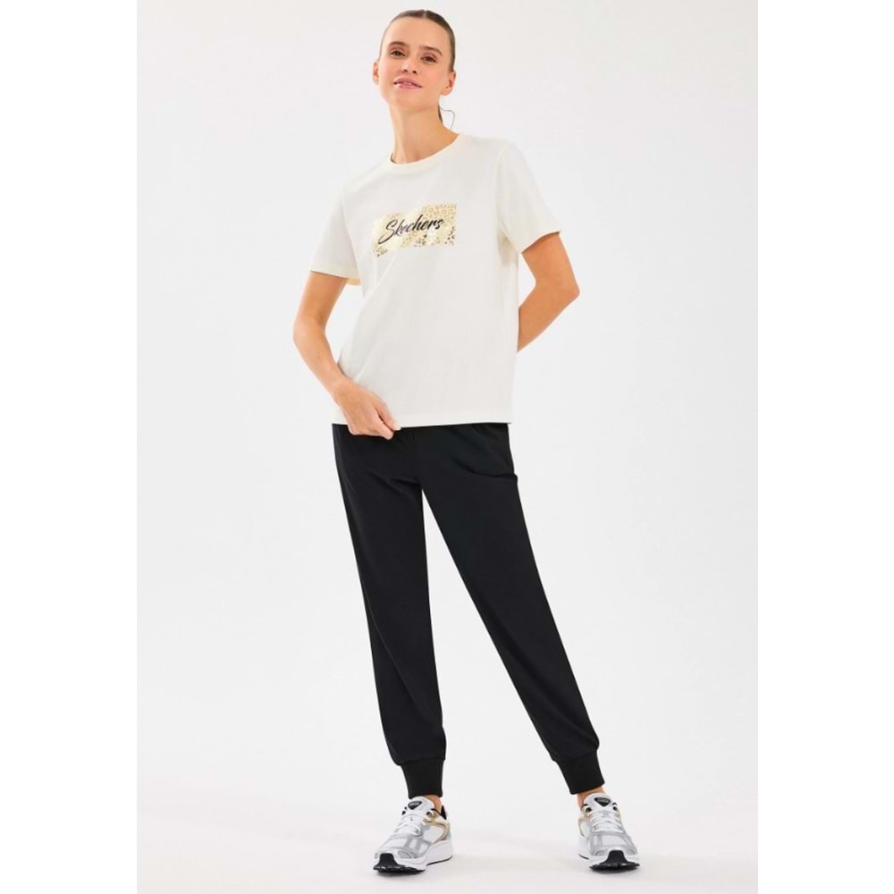Skechers W Regular Fit Graphic Tee T-Shirt S2510141-102 Kadın Tişört